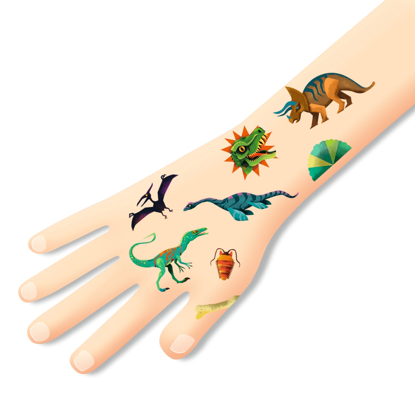 Tatouages Dino 4-7ans