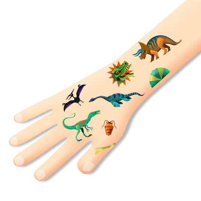 Tatouages Dino 4-7ans