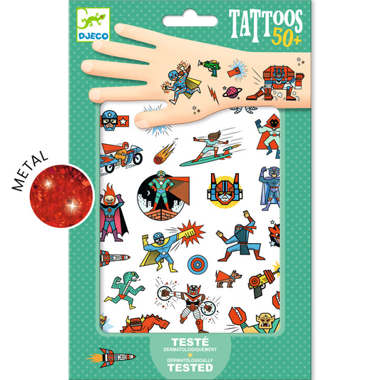 Tatouages Heroes +3ans
