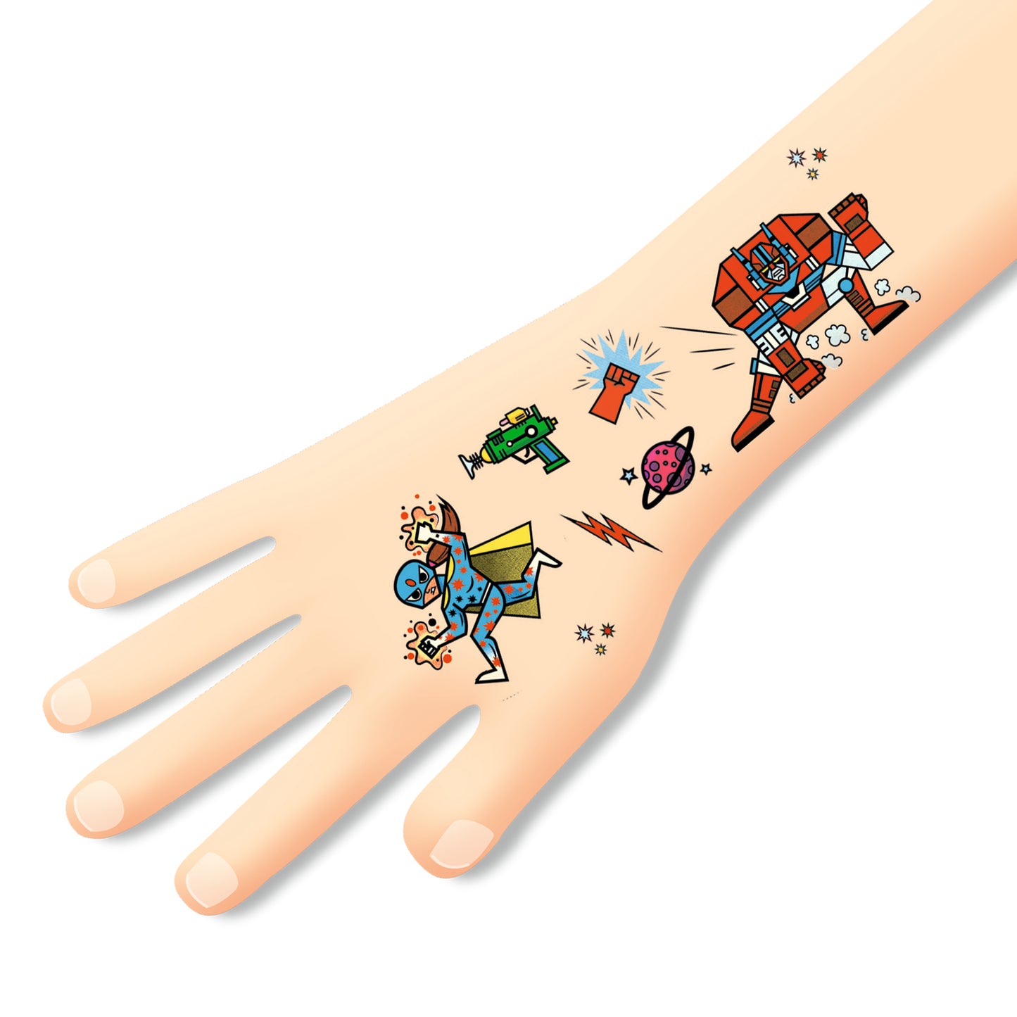 Tatouages Heroes +3ans