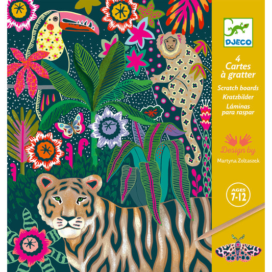 Cartes à gratter Rococo 7-12ans