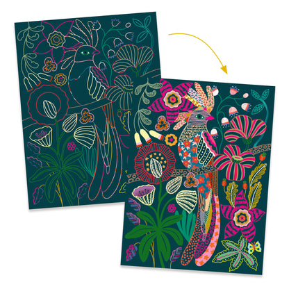 Cartes à gratter Rococo 7-12ans