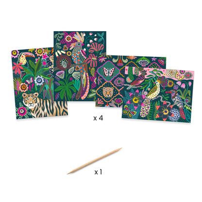Cartes à gratter Rococo 7-12ans