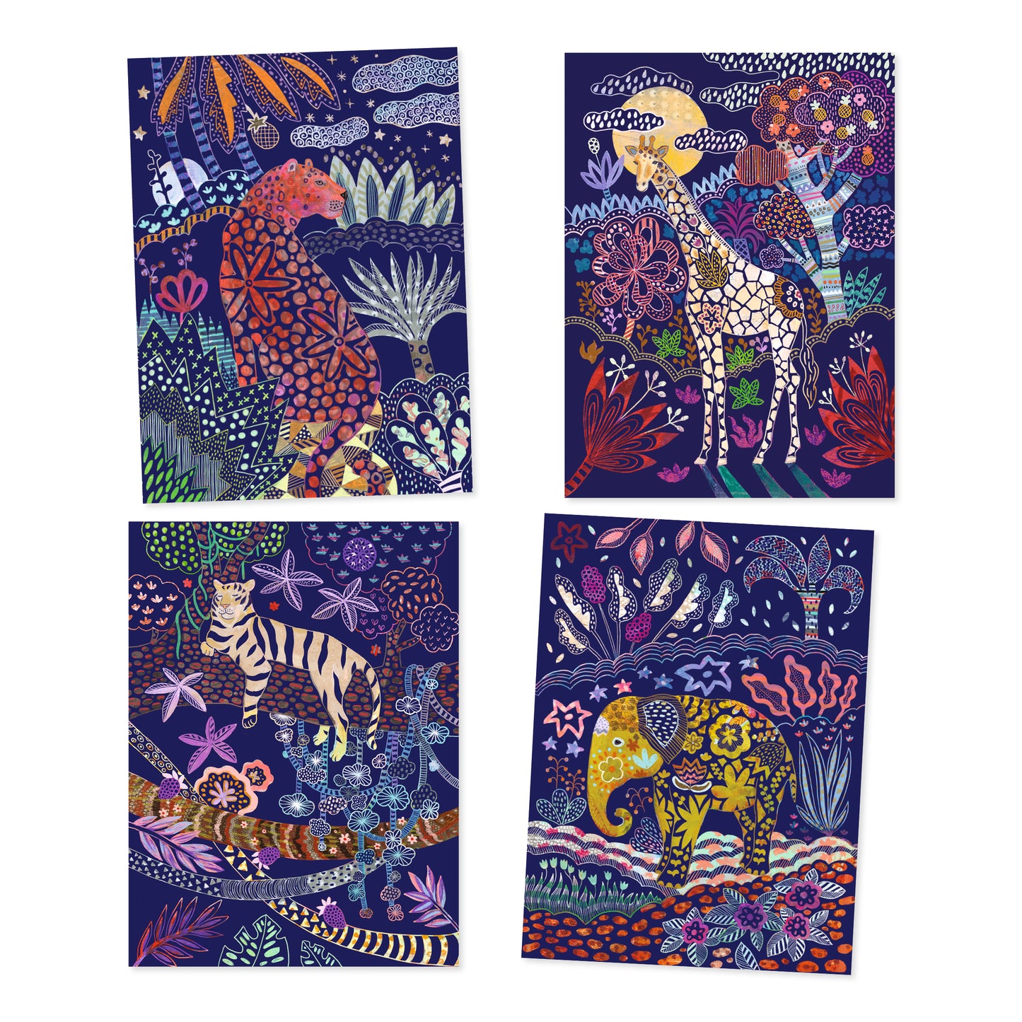 Cartes à gratter Nature luxuriante 7-12ans