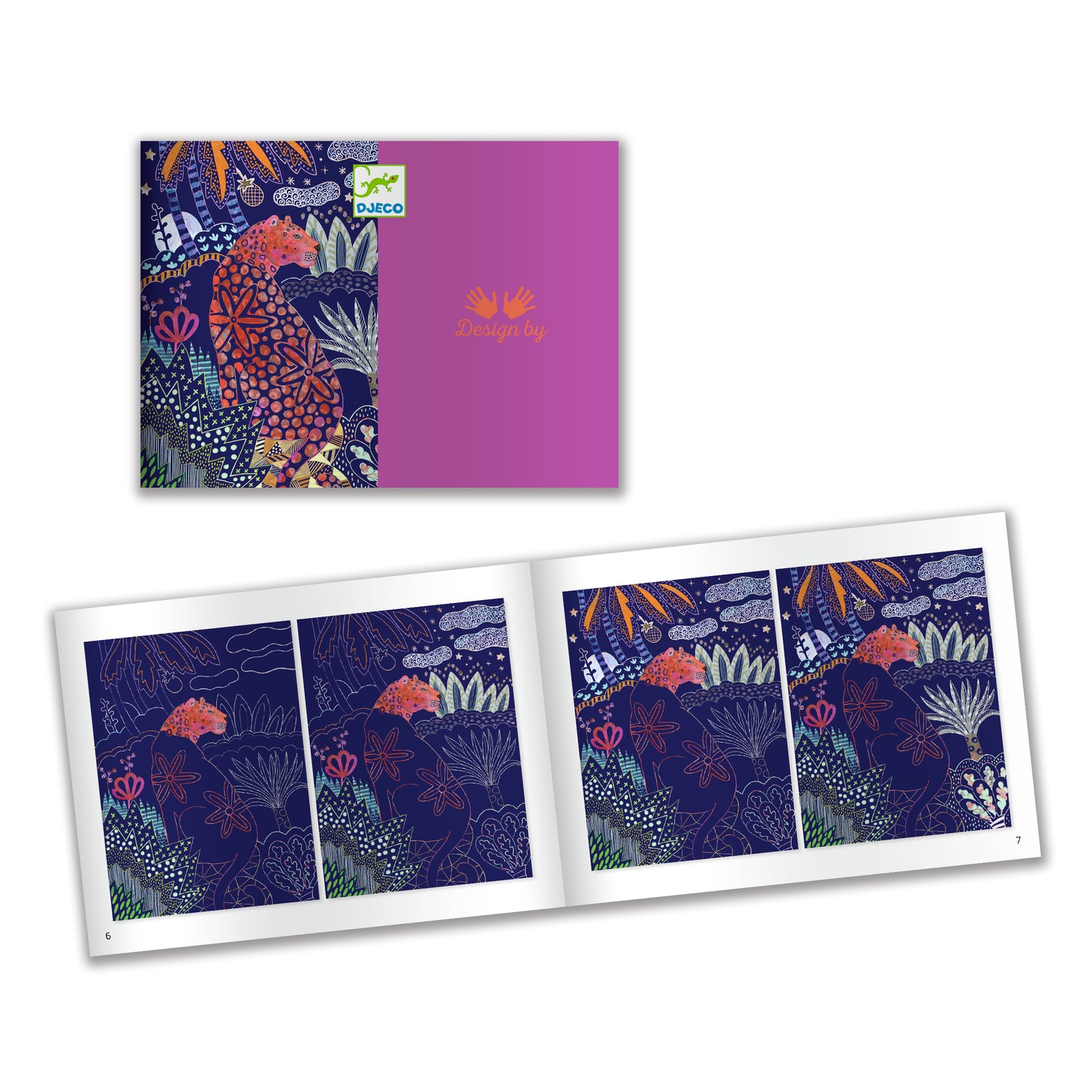 Cartes à gratter Nature luxuriante 7-12ans