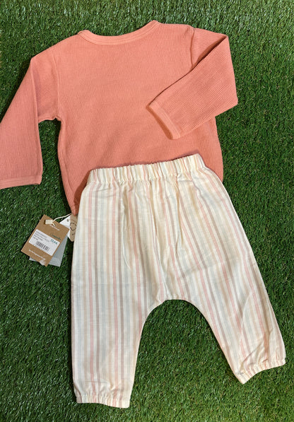 Ensemble 2 pièces mi-saison rose