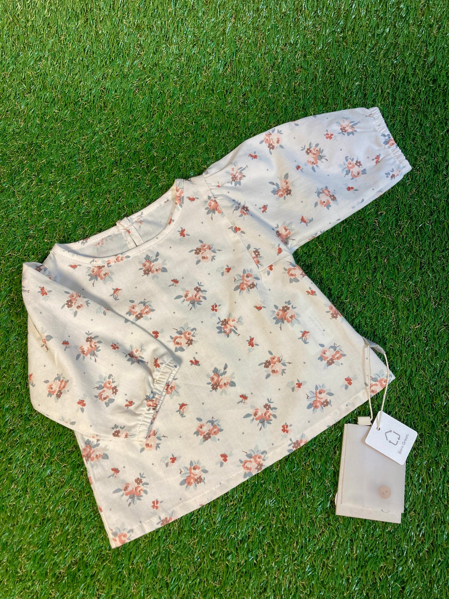 Blouse fleurie kimono 3M