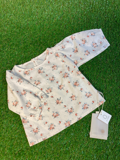 Blouse fleurie kimono 3M