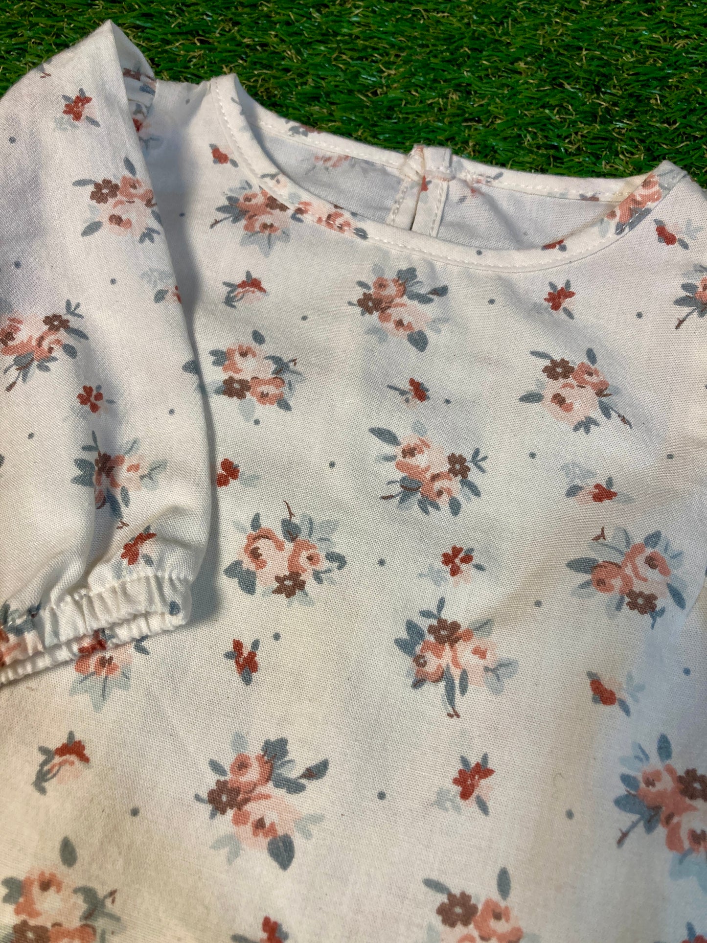 Blouse fleurie kimono 3M