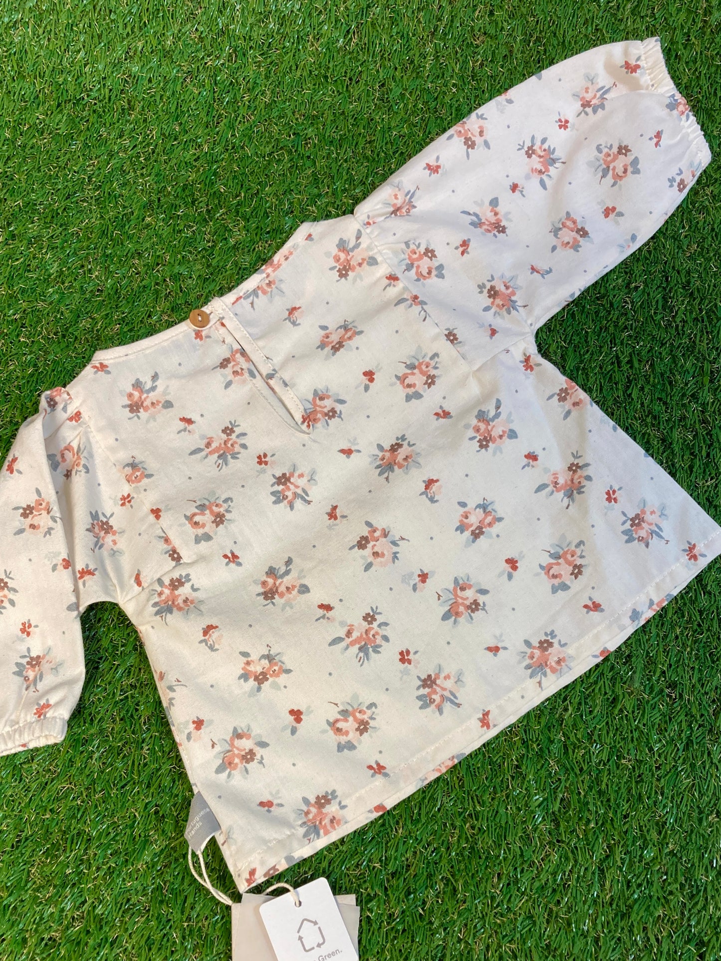 Blouse fleurie kimono 3M